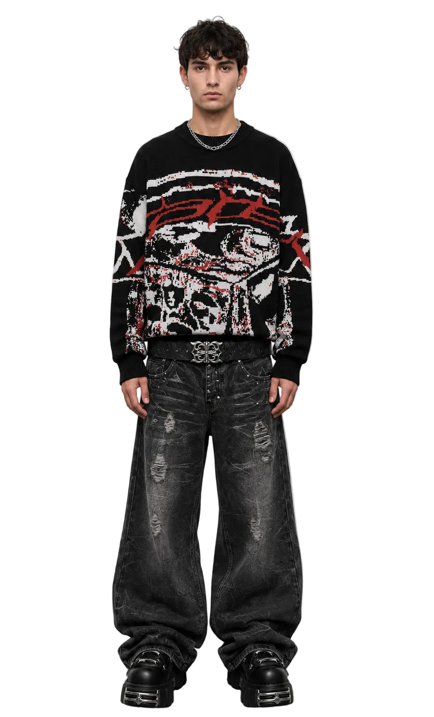 VAMPVISION Painting Sweater
