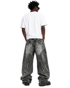 VAMPVISION Jeans Black Washed
