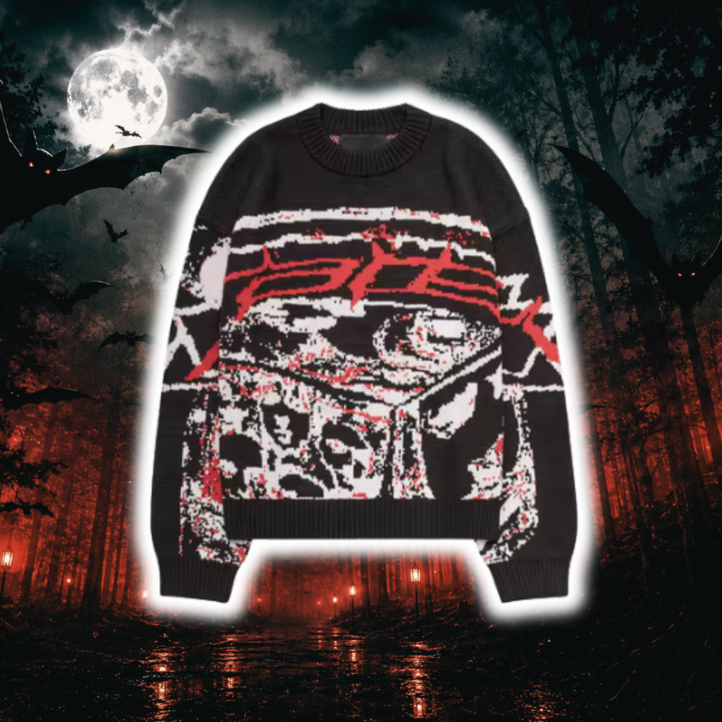 VAMPVISION Painting Sweater Women