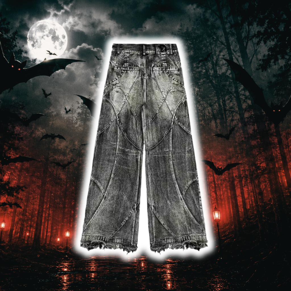 VAMPVISION Jeans Black Washed