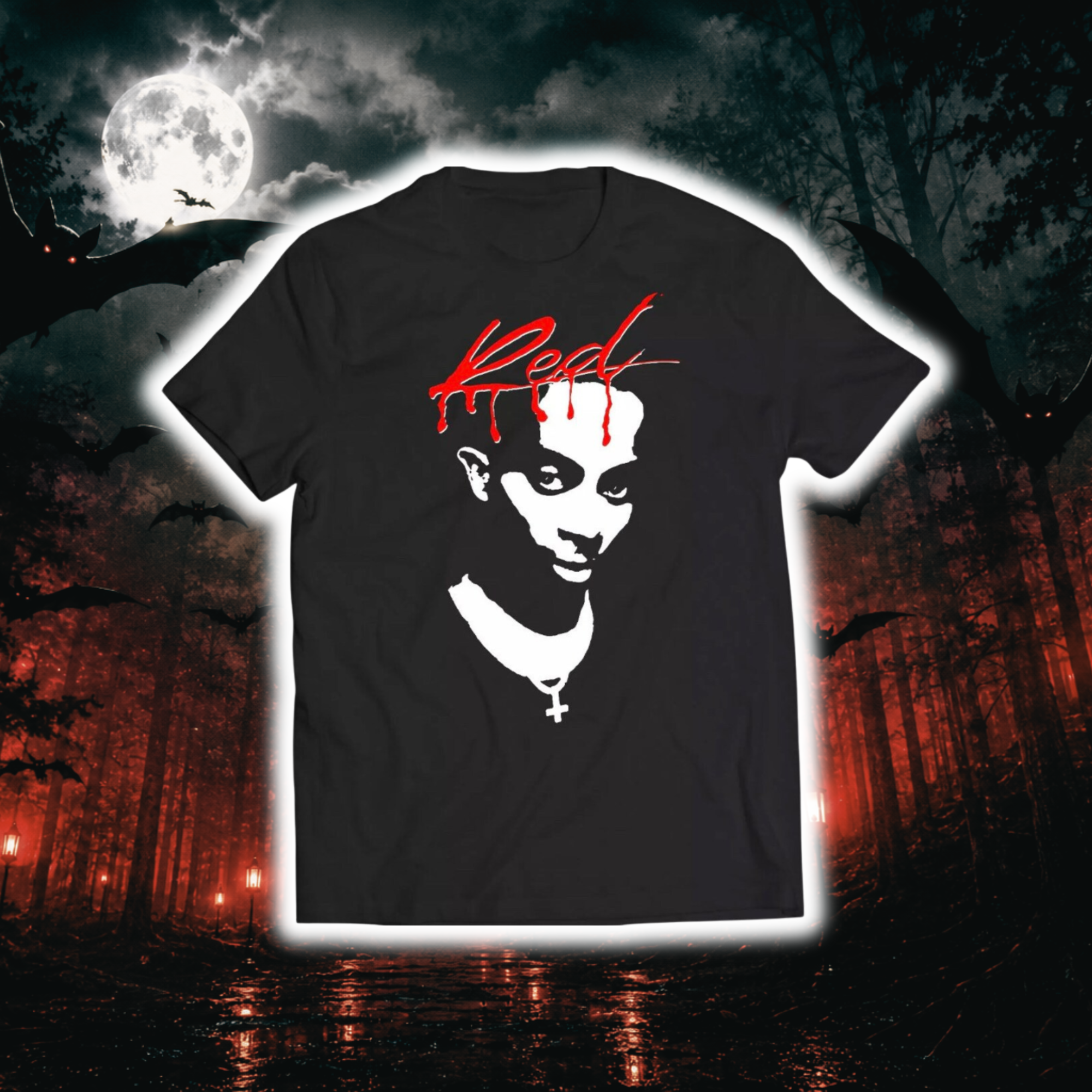 VAMPVISION Red Tee