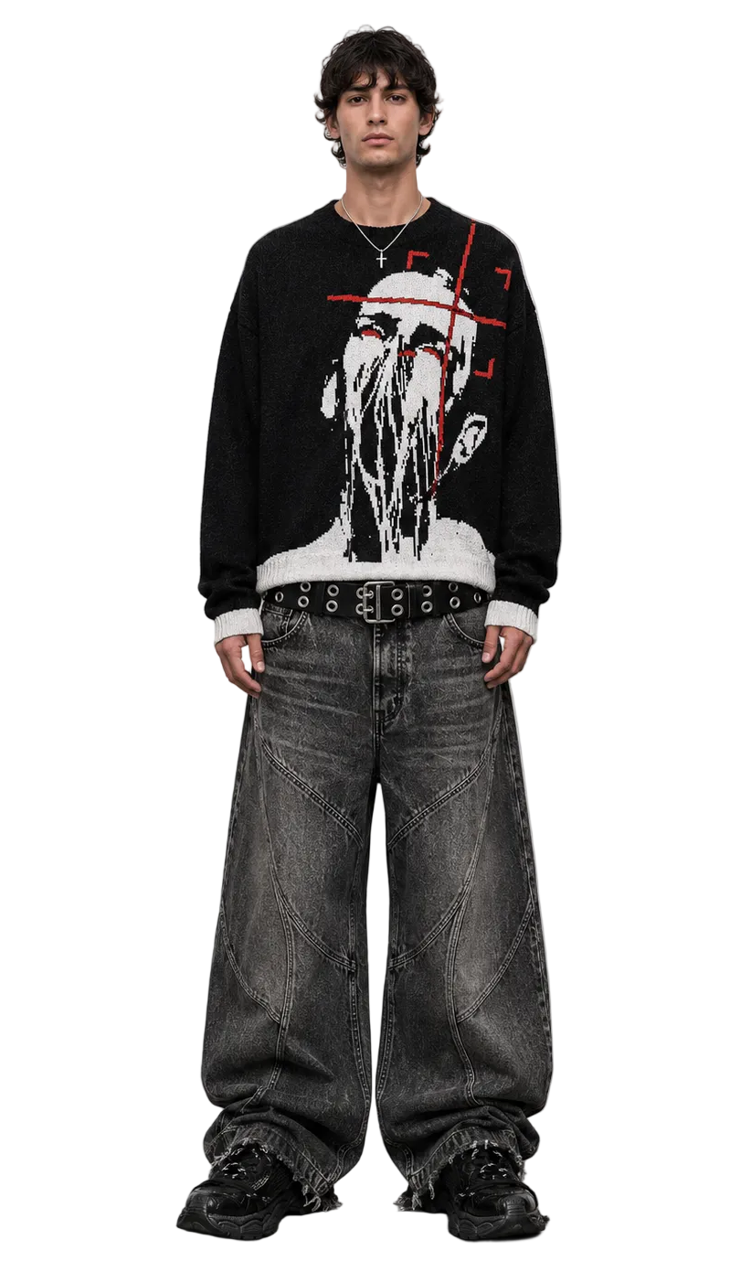VAMPVISION Cry Sweater