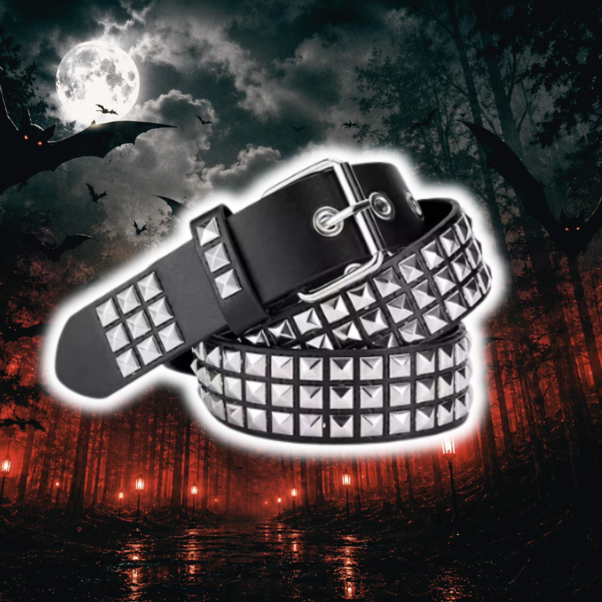 VAMPVISION Opium Shiny Belt